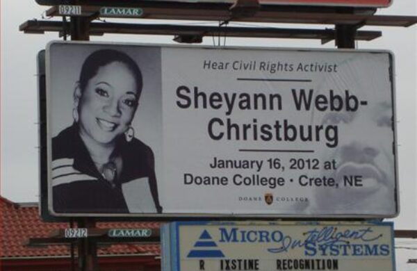 Doane College Sheyann Webb Christburg 011612